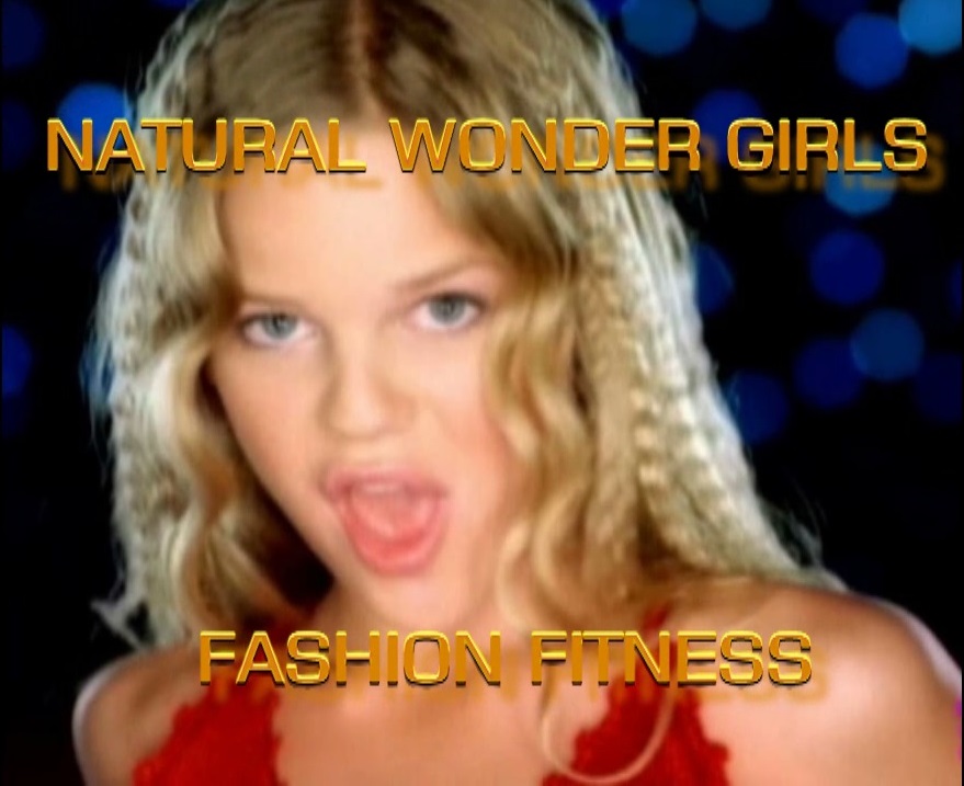 NATURAL WONDER GIRLS! Fashion Fitness Dance Workout DVD Video!